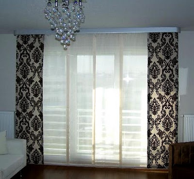 dekoratif+perde+modeli Modern Tasarım Perdeler